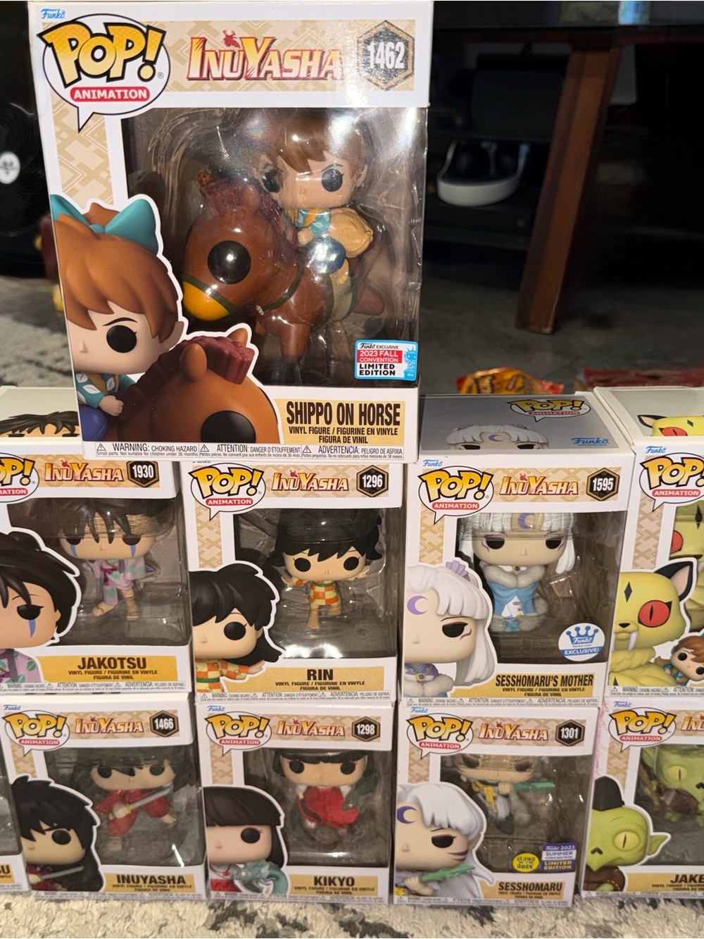 Funko Pop InuYasha Set